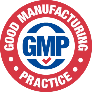 MindRemember GMP-certified manufacturing badge